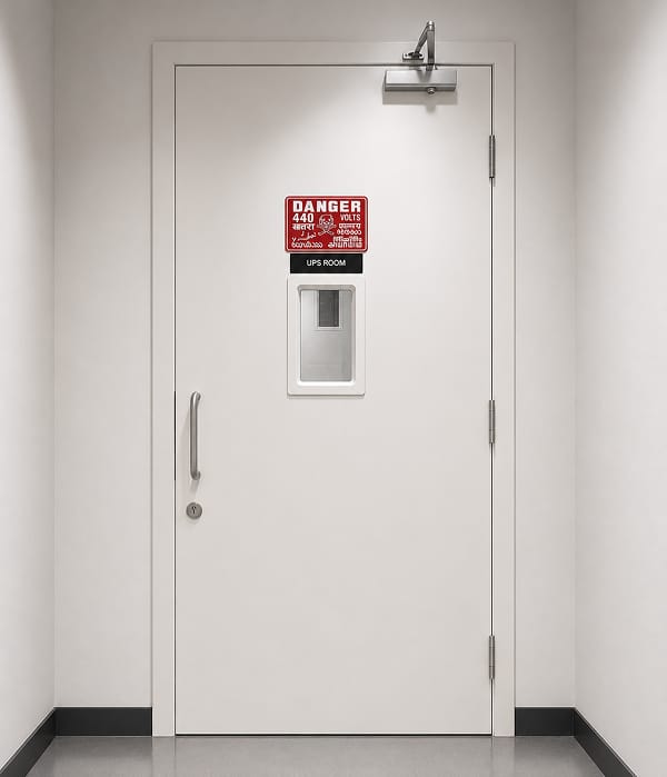 Acoustic Fire Door